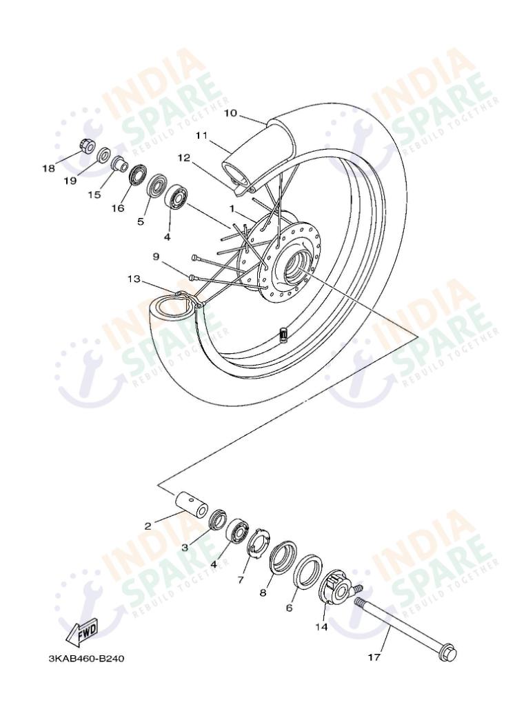 FRONT WHEEL
